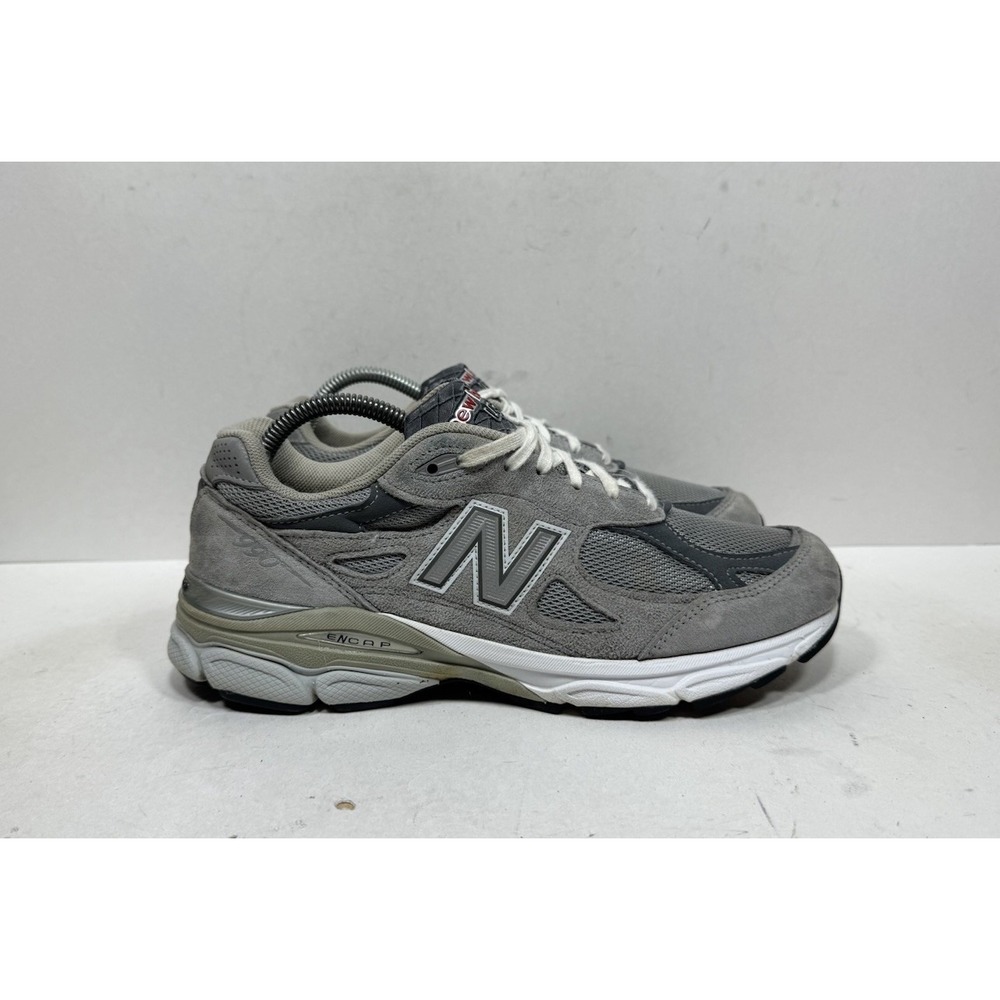 New Balance 990v3 Shoes Sneakers Women's 9.5 B Gray White Made In USA W990GL3